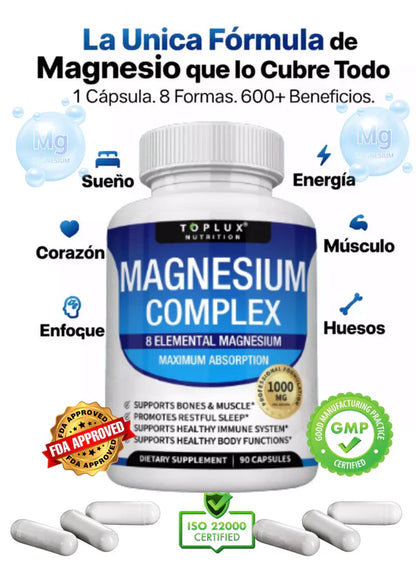 Magnesium Complex™ 8 en 1 💊 100% Original